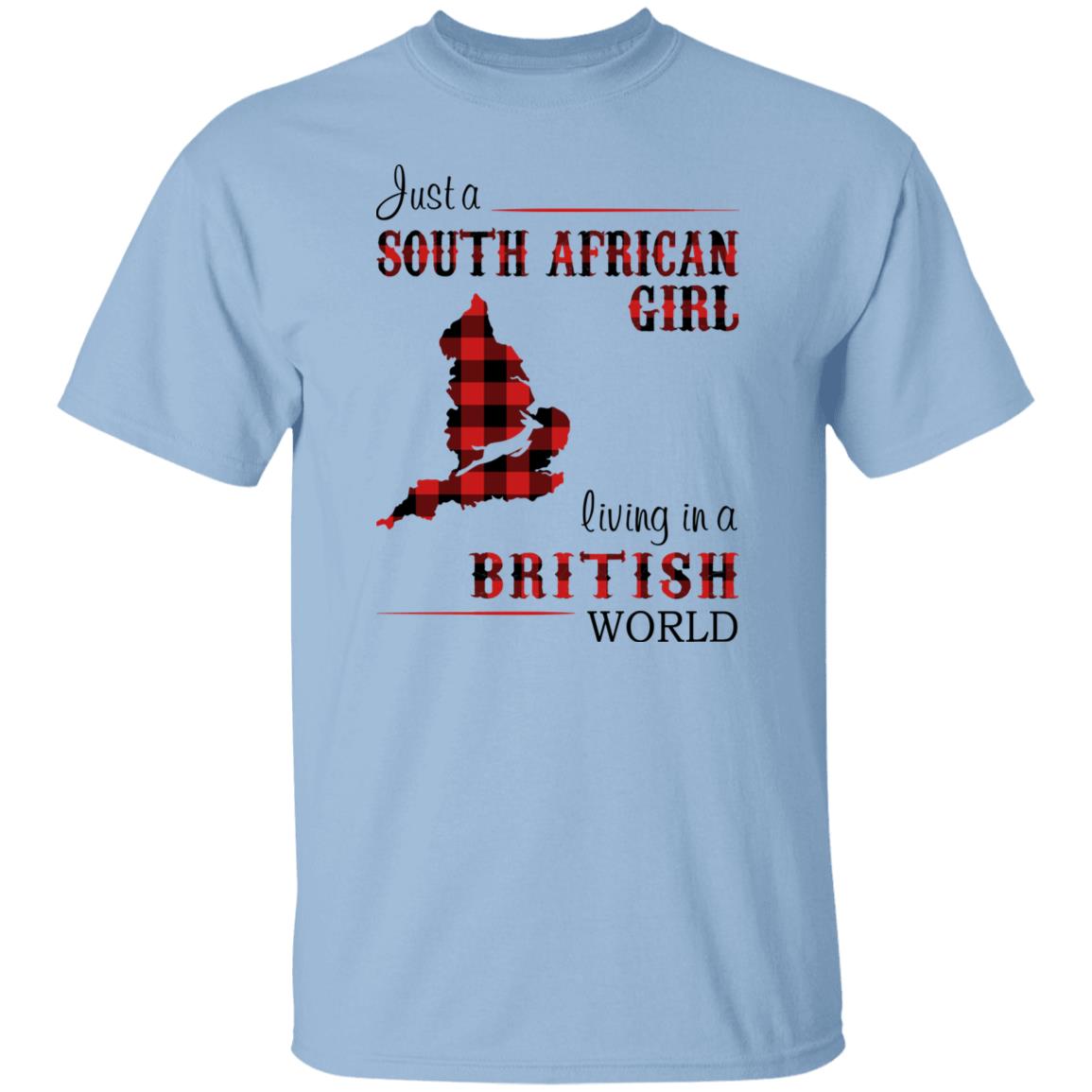 South African Girl Living In British World T-Shirt