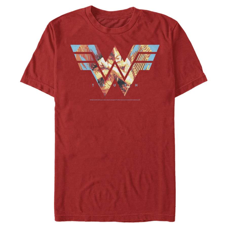 Wonder Woman 1984 Men’s Eagle Truth Logo  T-Shirt