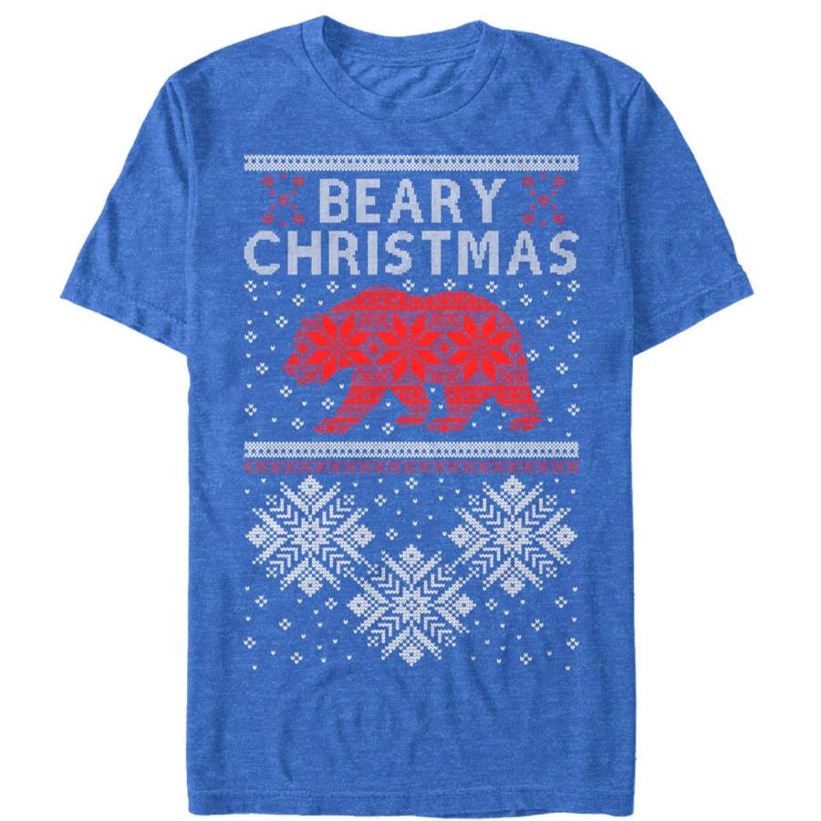 LOST GODS Men’s Beary Christmas T-Shirt