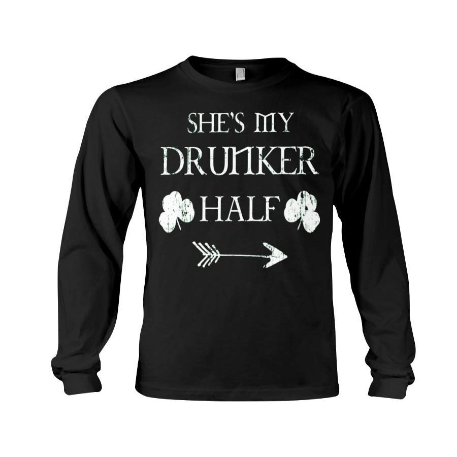 My Drunker Half St. Patrick Couple Unisex Long Sleeve