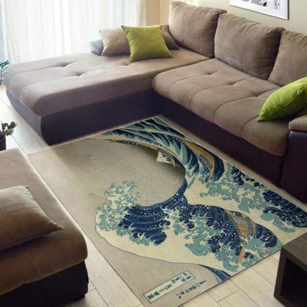 Katsushika Hokusai – Great Wave off Kanagawa Nice Gift Area Rug