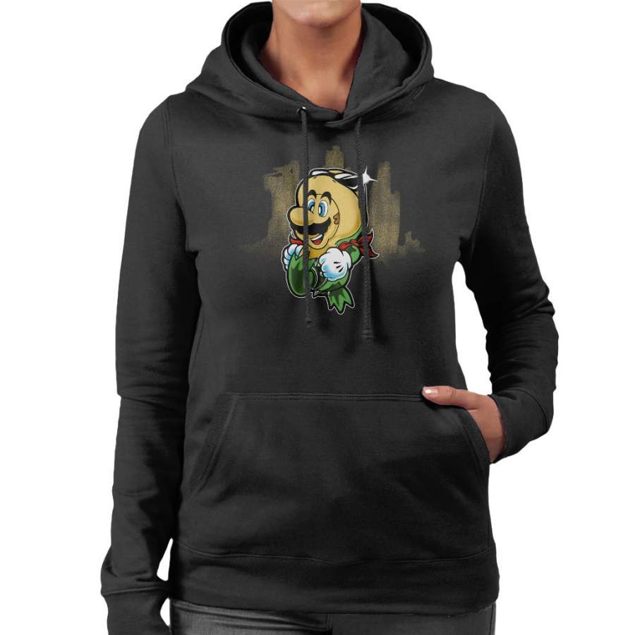 Super Mario Battle Toads Mix Women’s Hooded Sweatshirt