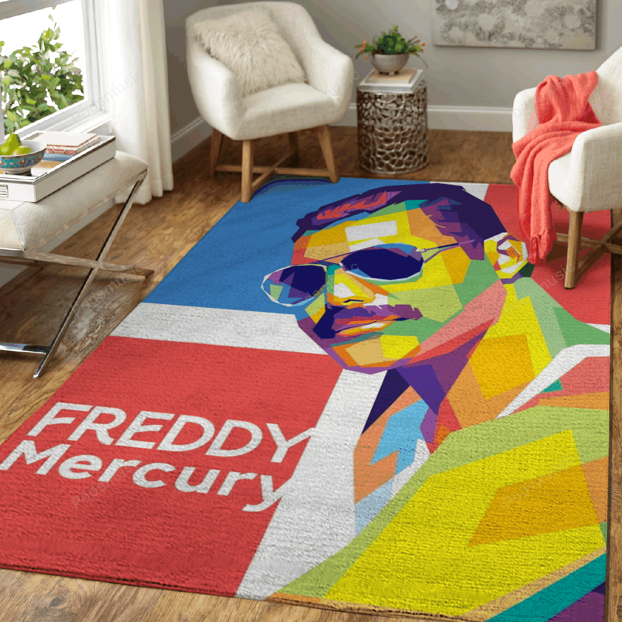 Freddy Mercury – Music Art For Fans Area Rug Carpet