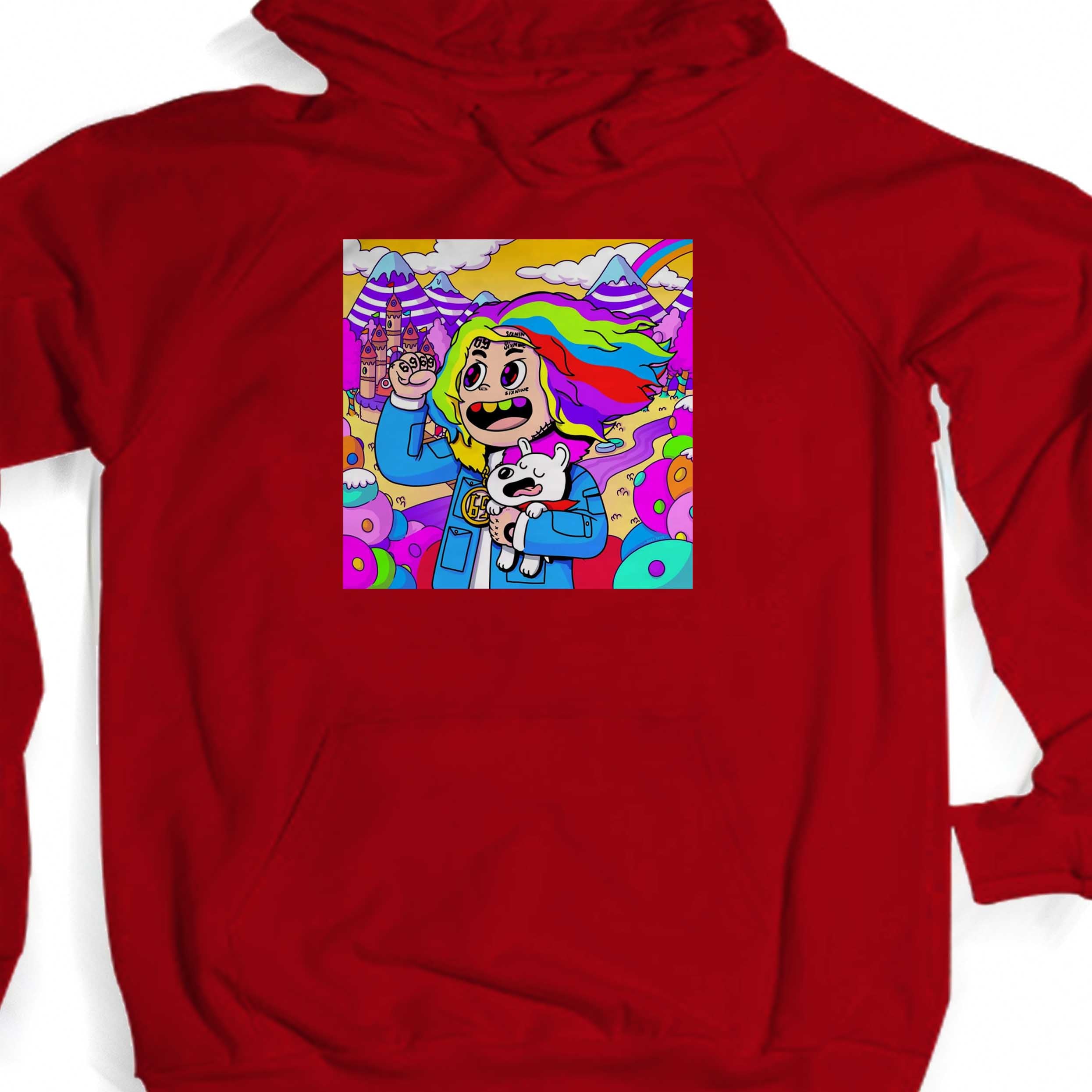 6Ix9Ine Tekashi Art Unisex Hoodie