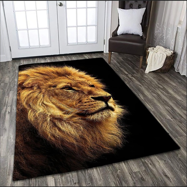 The Best Lion Area Rectangle Rug