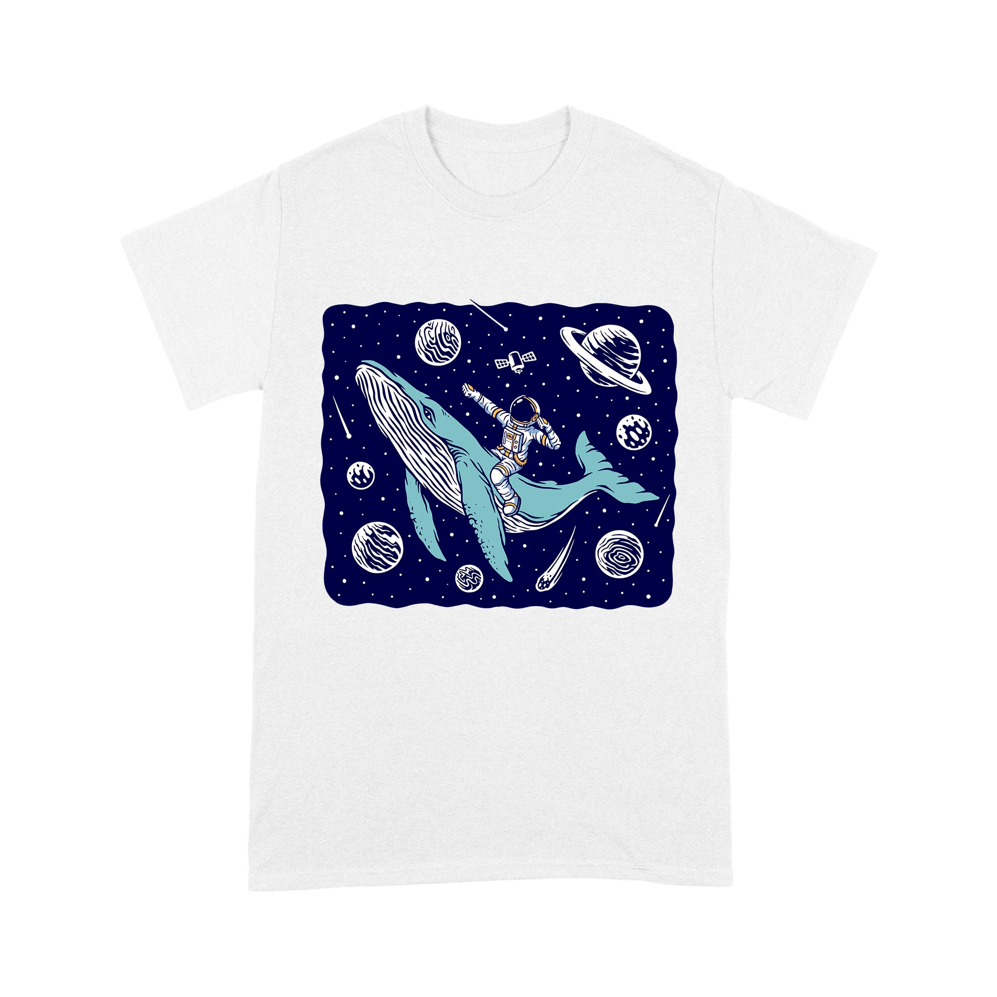 Whale In The Space T-shirt