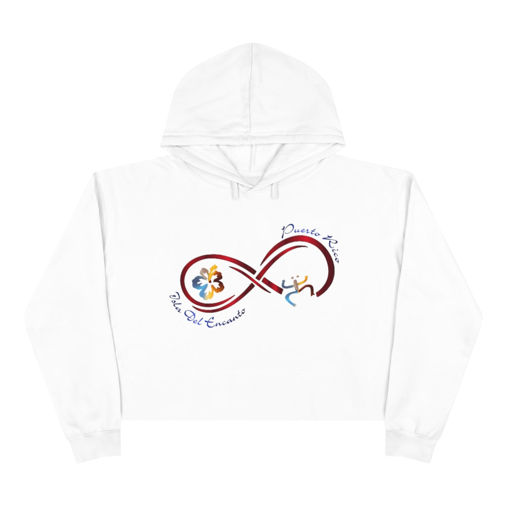 Infinite Puerto Rico Love – Crop Hoodie