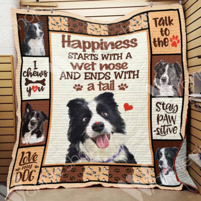 Border Collie Dog Blanket DCB1603 67O49