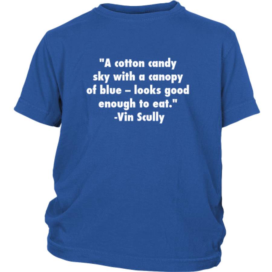 Vin Scully “Cotton Candy” Youth Shirt