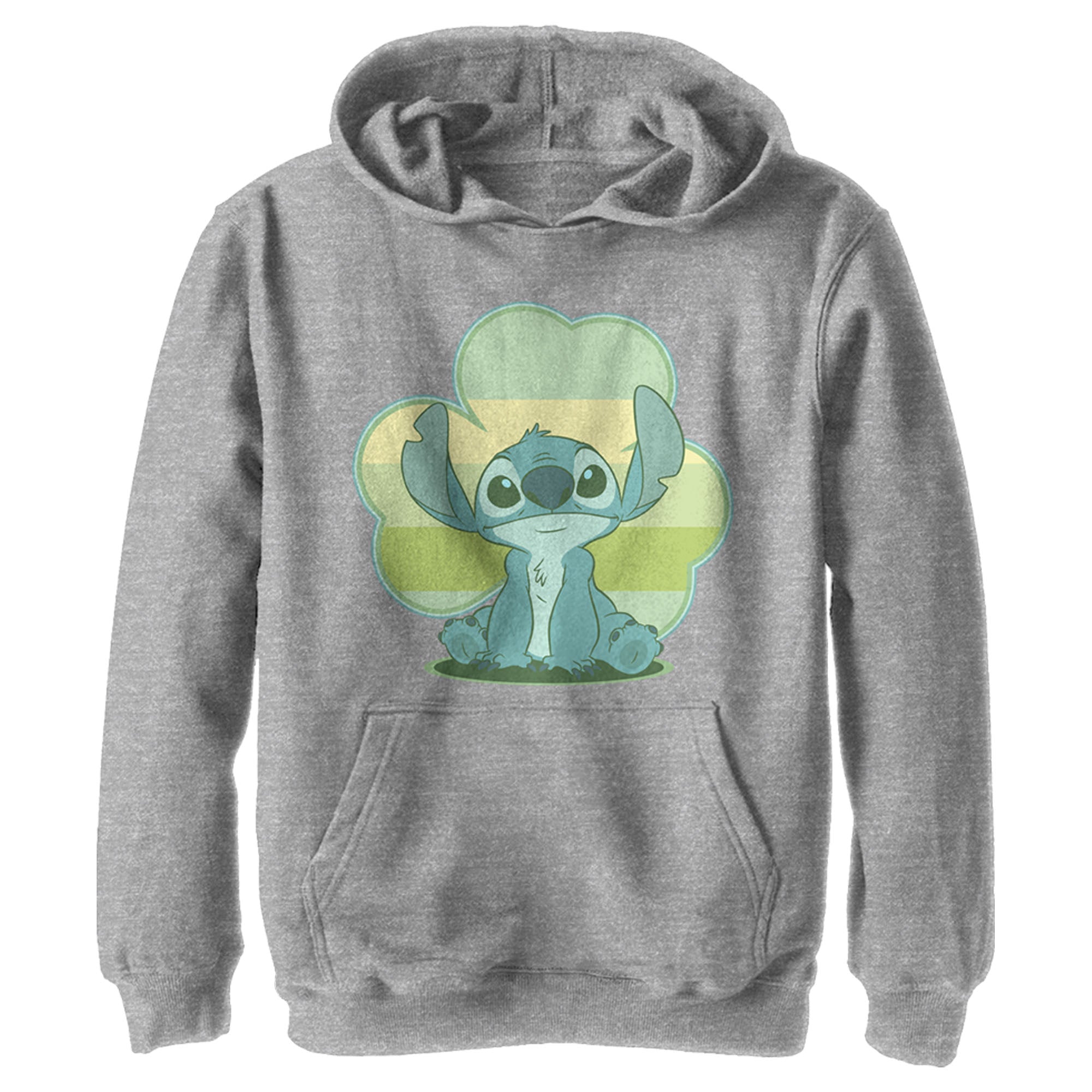 Boy’S Lilo & Stitch Retro Shamrock Pride Pull Over Hoodie