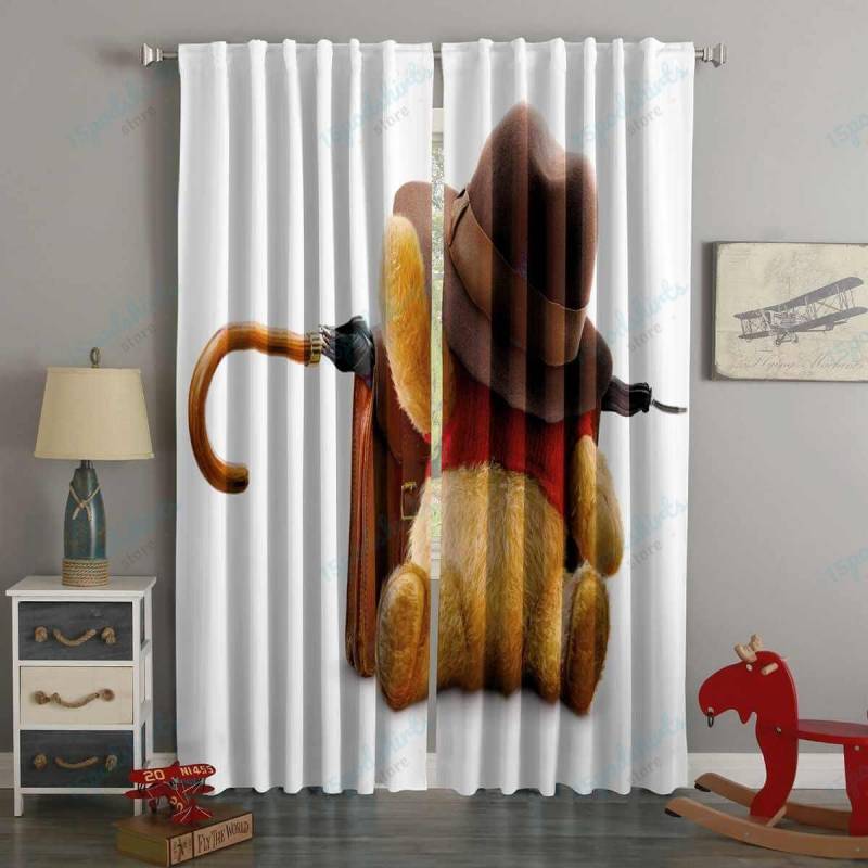 3D Printed Christopher Robin Style Custom Living Room Curtains