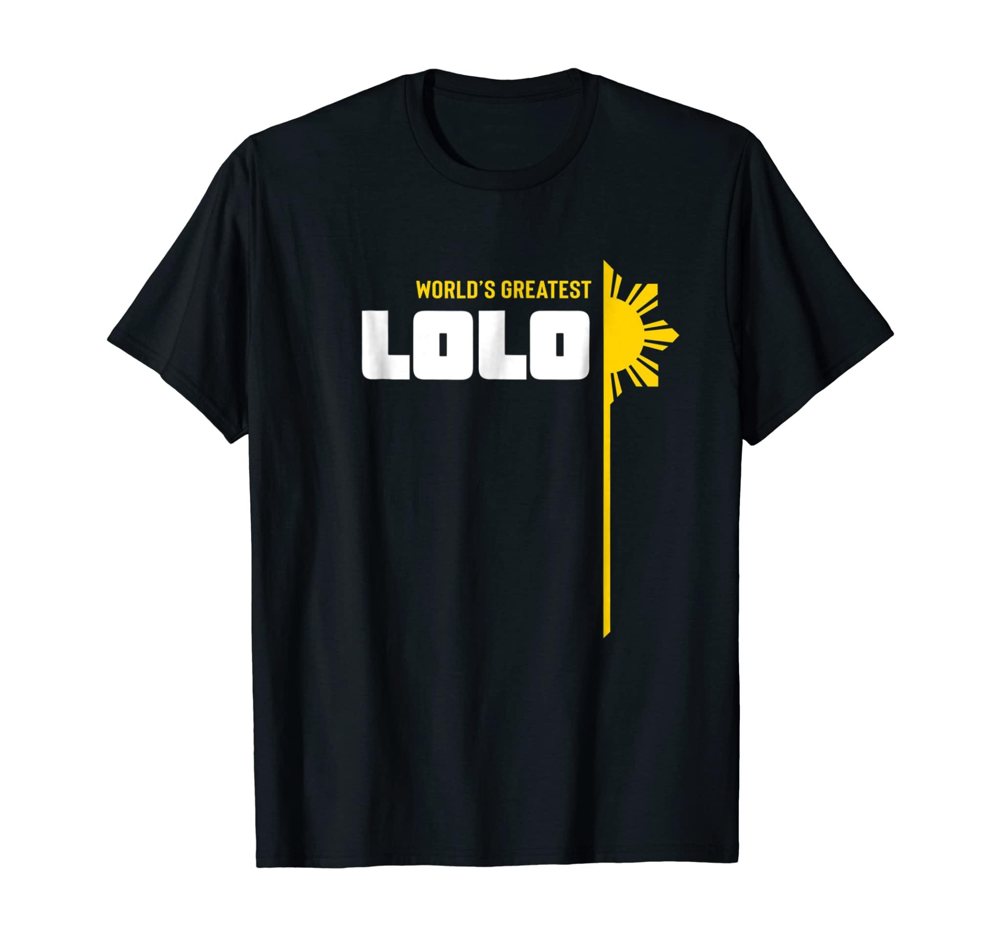 World’S Greatest Lolo T-Shirt – Filipino Grandpa T Shirt