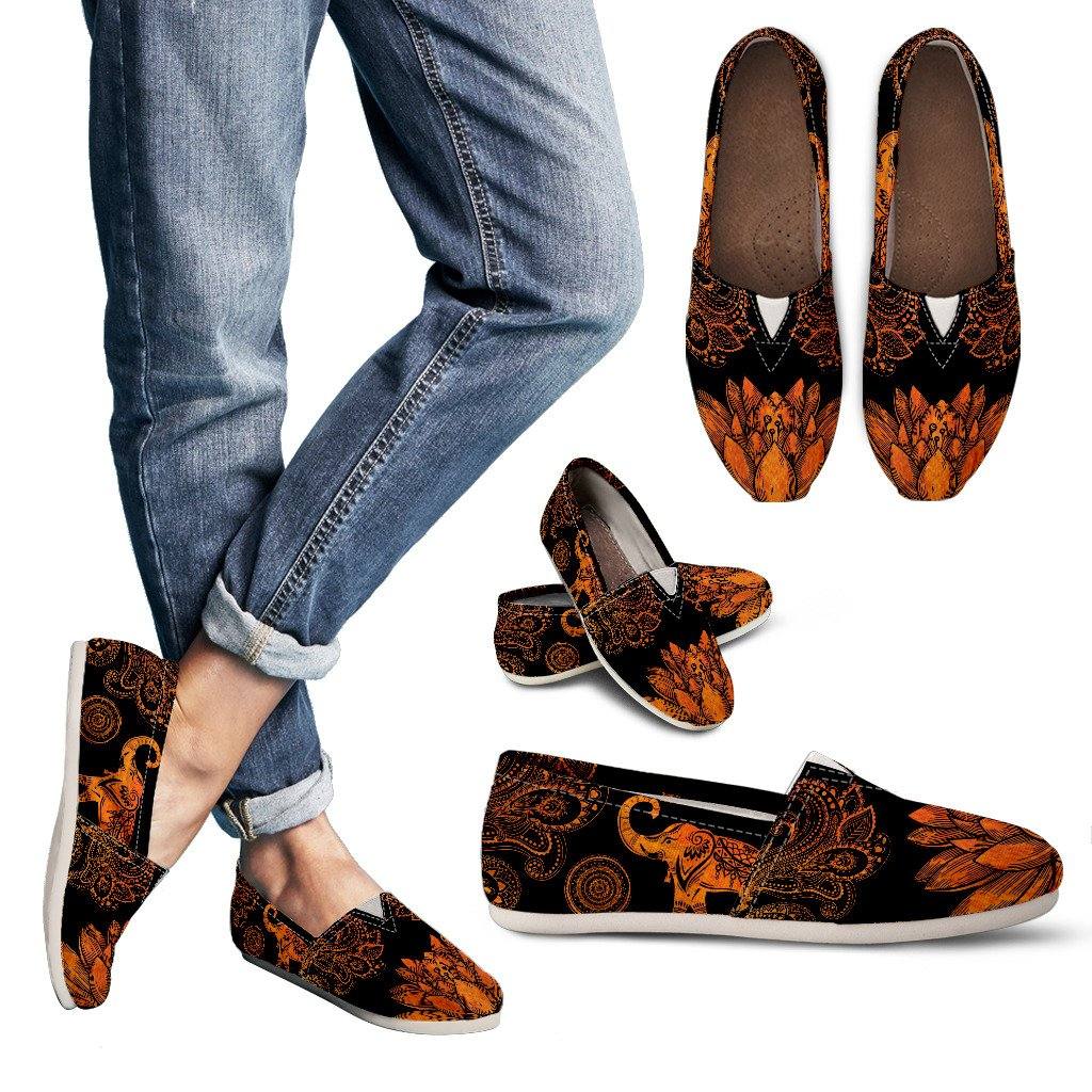 Gold Elephant Casual Slip On Shoes