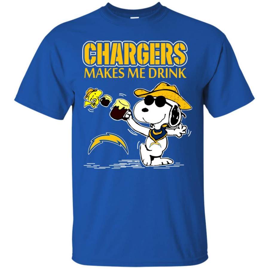 Los Angeles Chargers Make Me Drinks T Shirts