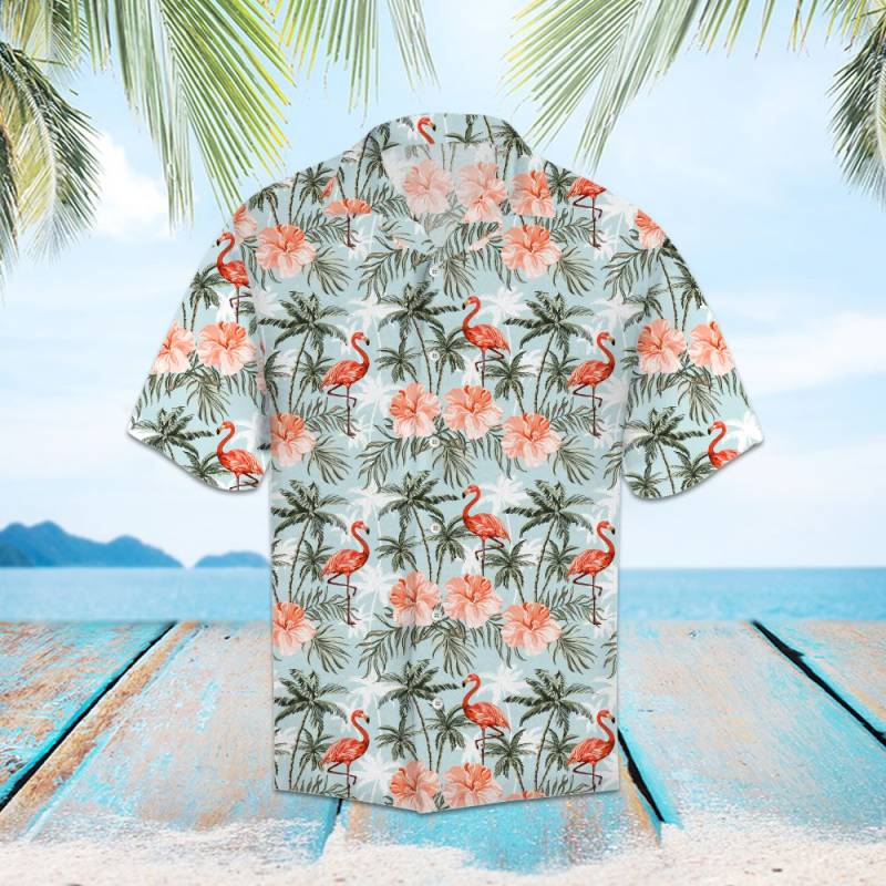 Tropical Flamingo Hawaiian Shirt Ha42432