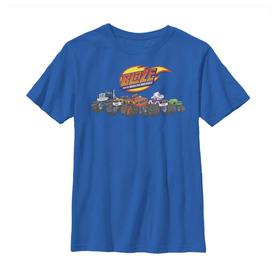 Blaze and the Monster Machines Boy’s Friend Racers  T Shirt