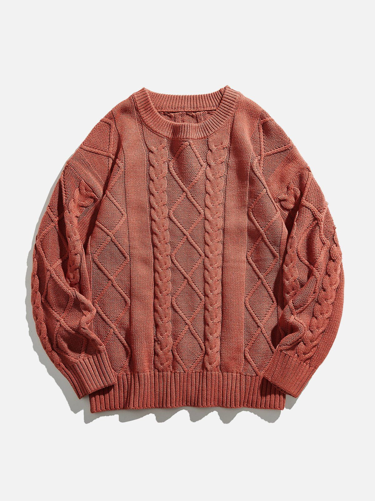 Talishko™ – Solid Braided Sweater