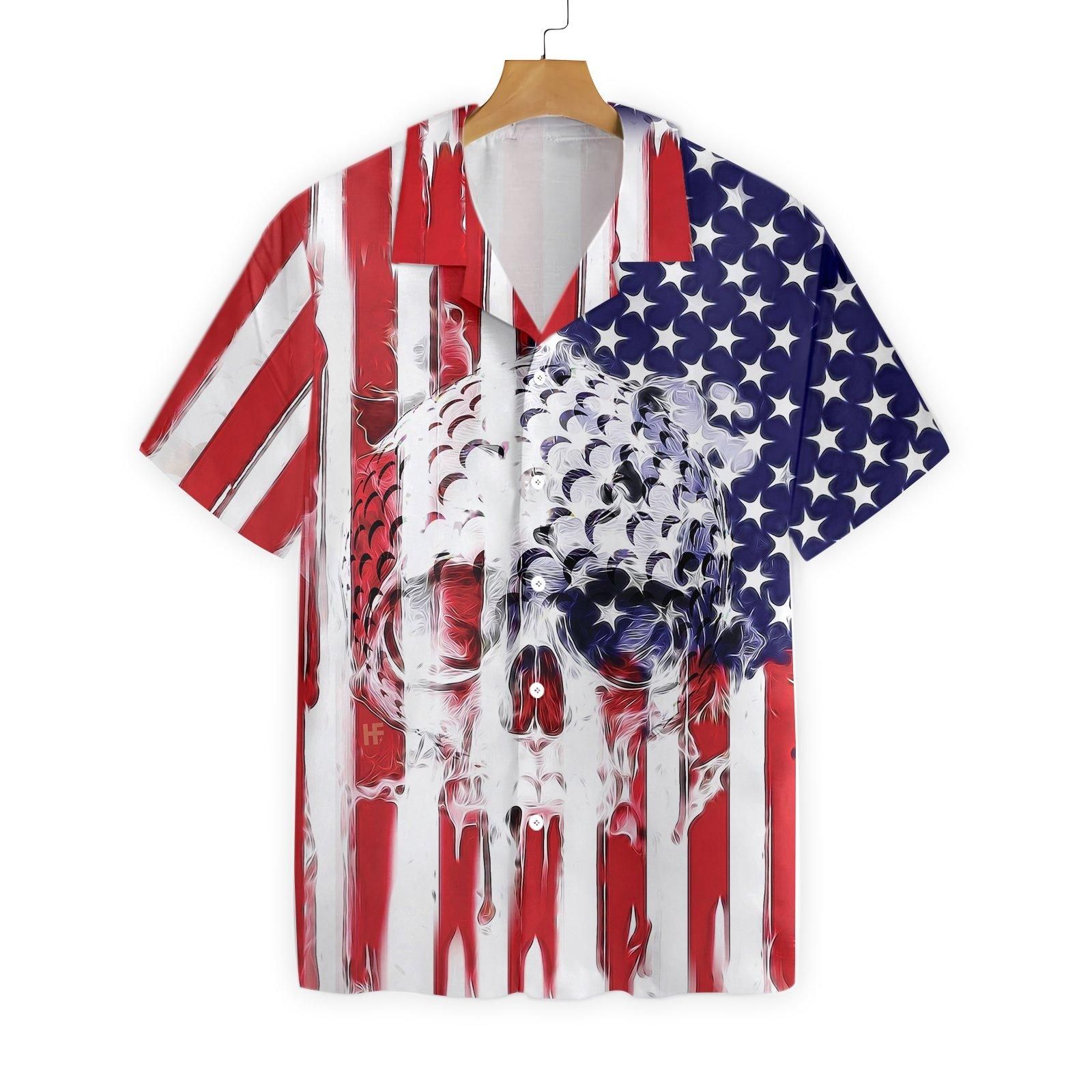 American Flag Golf 0503 Hawaii Shirt Ha69299