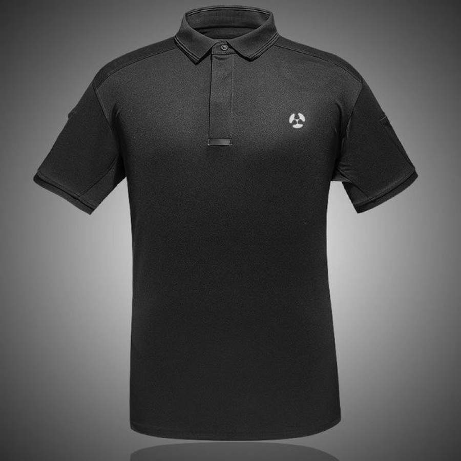 Summer Coolmax Breathable Fabric Polo Shirt For Men Polo Homme Camisa Polo Masculina Casual Men Polo