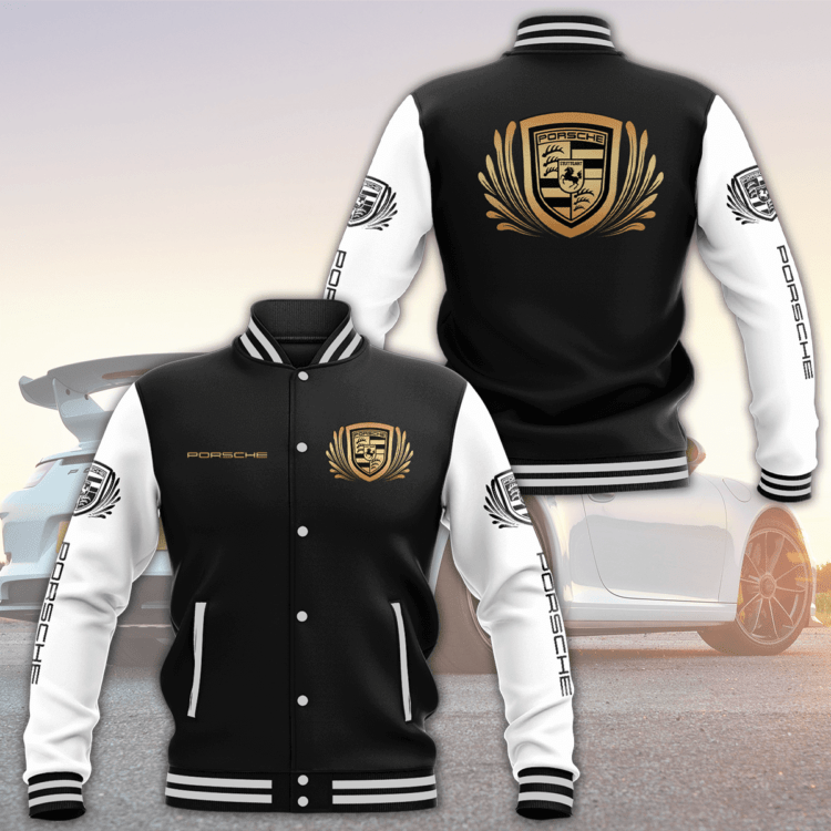 Porsche 911 Baseball Jacket