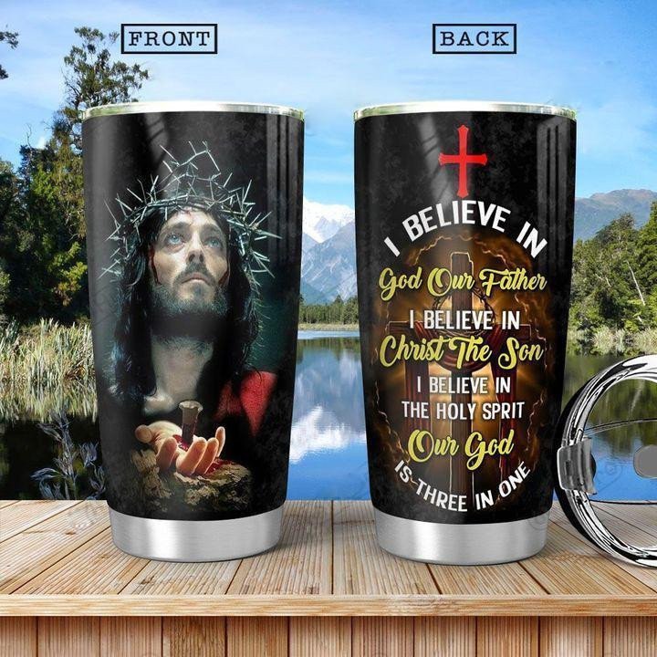 Believe In Jesus Christ Jesus All Over Printed Tumbler