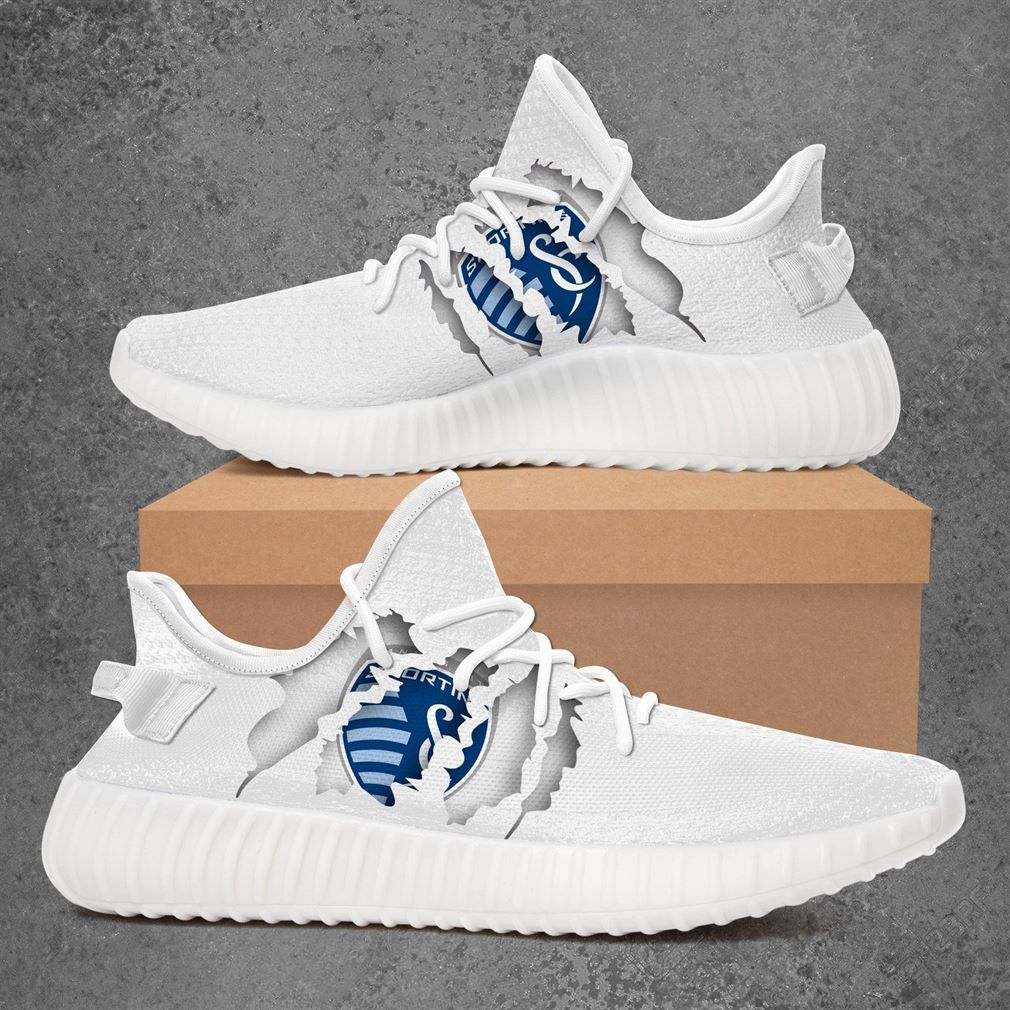 Sporting Kansas City Mls Yeezy White Ngaes Shoes Sport Sneakers