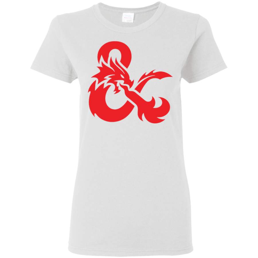 AGR Dungeons and Dragons Logo Womens T-Shirt