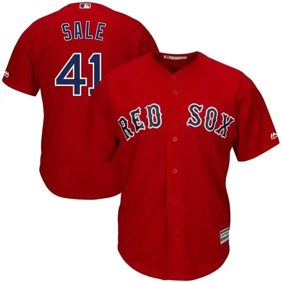 Chris Sale Boston Red Sox Alternate Cool Base Jersey – Red