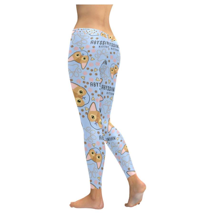 Abyssinian Cat Leggings for Women S-5XL Plus Size – Fit Fit Apparel