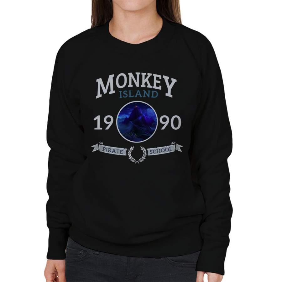 Monkey Island Pirate School Women’s Sweatshirt