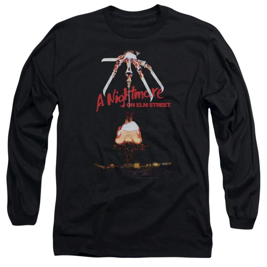 A Nightmare on Elm Street Alternate Poster Men’s Long Sleeve T-Shirt