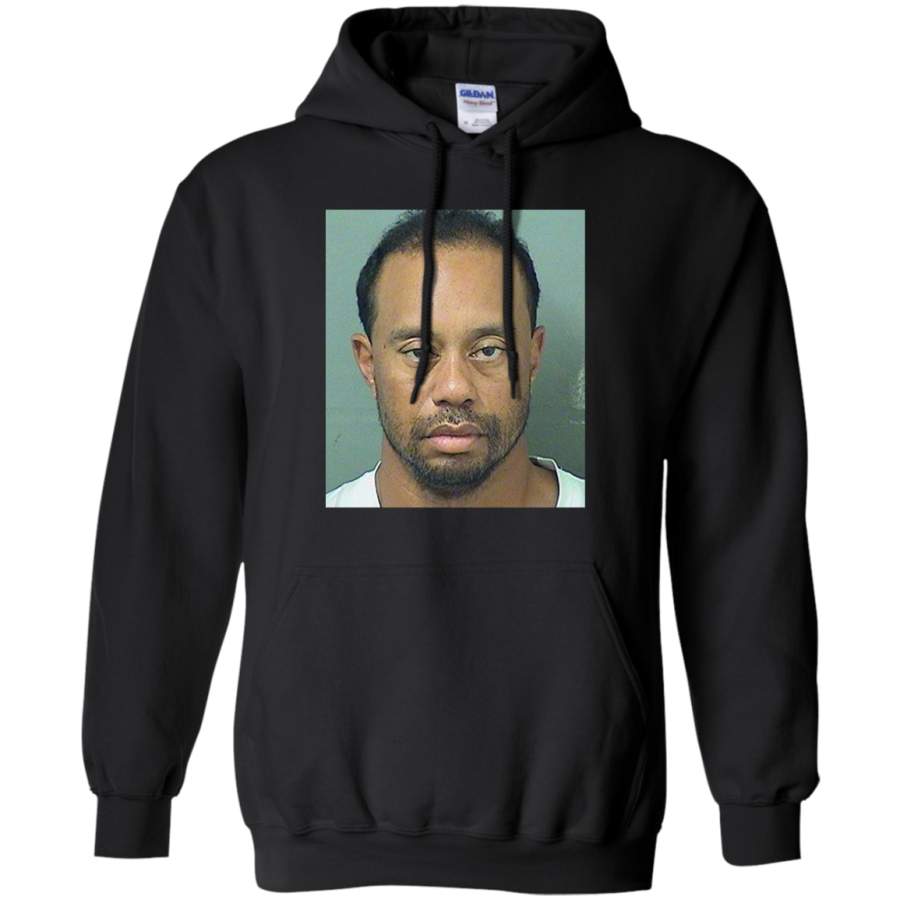 Tiger Woods Mugshot Hoodie