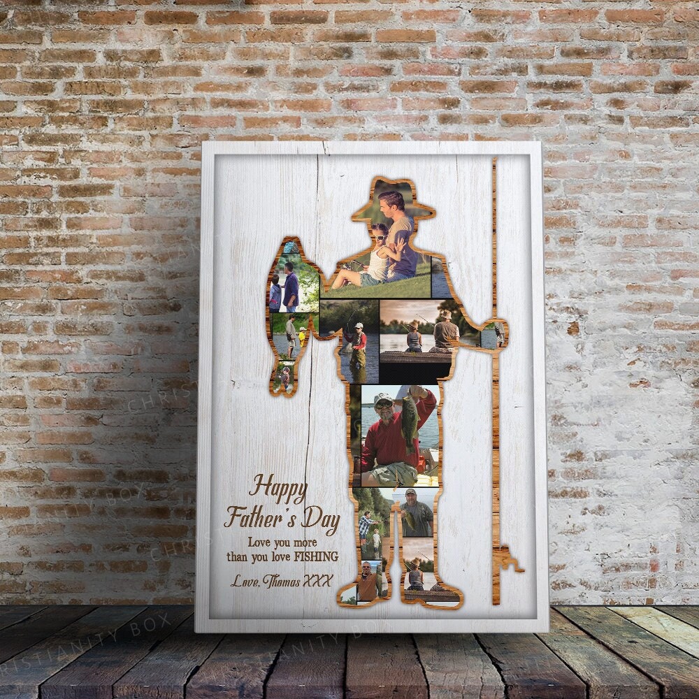 Fisherman Custom Canvas, Father'S Day Canvas - Father'S Day Wall Art- Ca61 -Home Decor