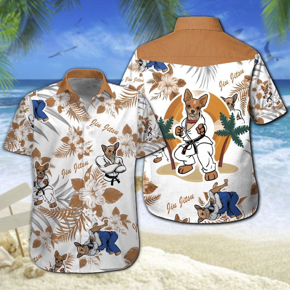 Chihuahua Jiu Jitsu Hawaiian Shirt 204 ND4433
