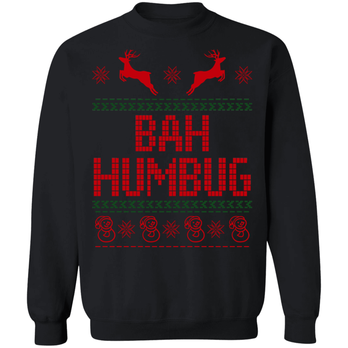 Bah Humbug Ugly Christmas Sweater