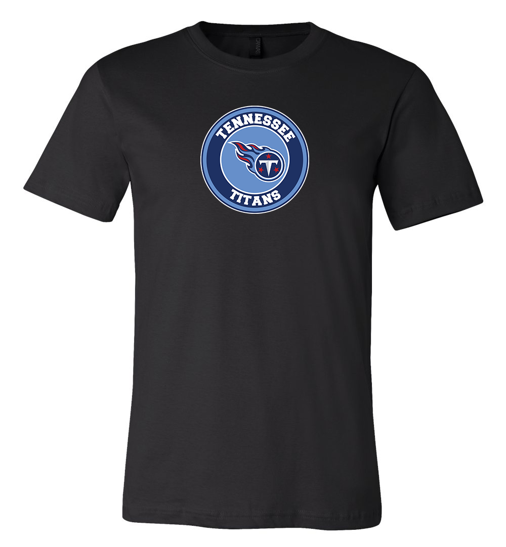 Tennessee Titans Circle Logo Team Shirt 6 Sizes S-3Xl