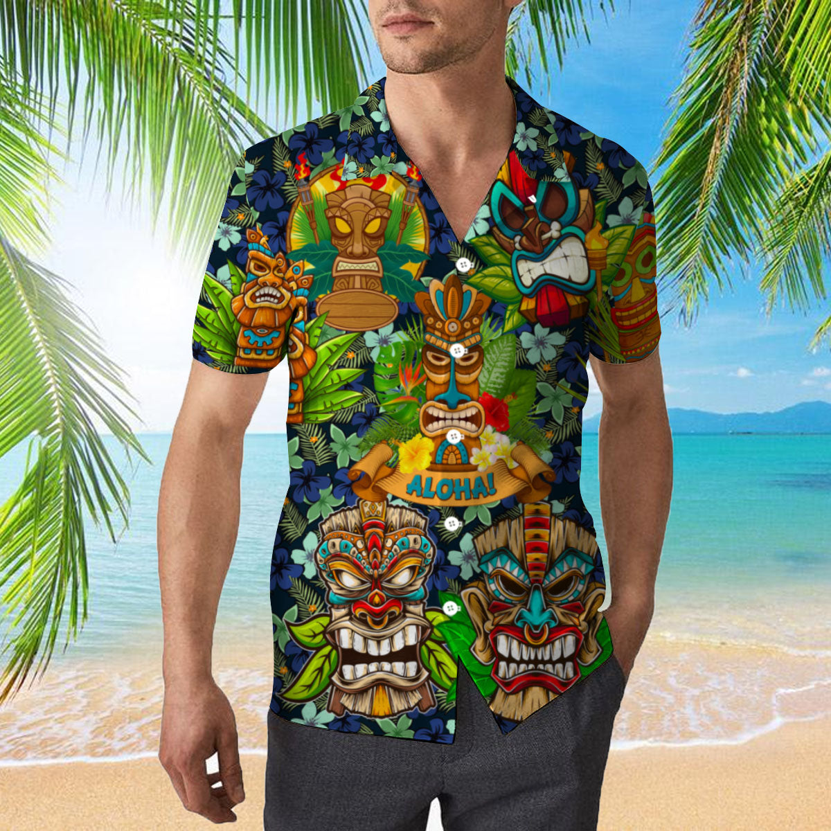 Aloha Tiki Tiki Hawaiian Shirt – For Men And Women