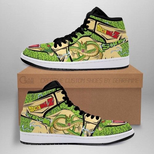 Shenron Shoes Boots Dragon Ball Z Anime Jordan Sneakers Fan Gift Mn04