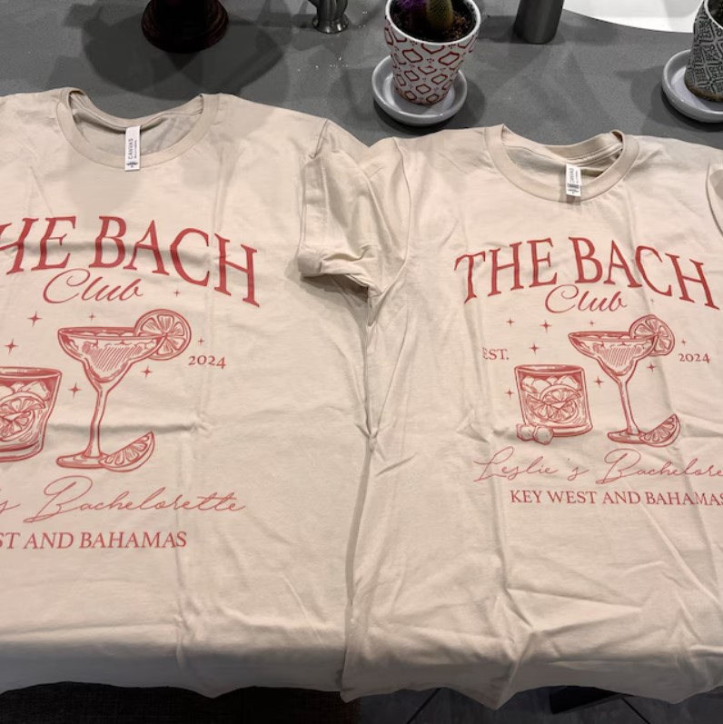 The Bach Club Shirt  Custom Location Bachelorette Shirt Outfit