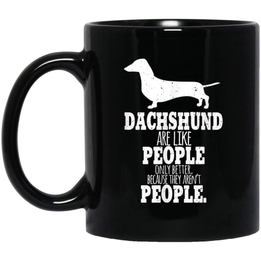 Vintage Distressed Dachshund dog lovers sarcasm men  women Mug