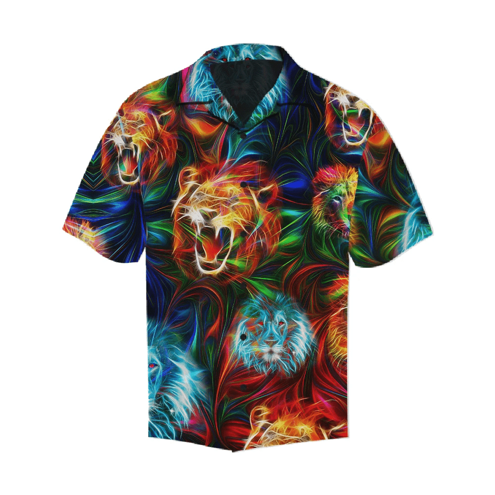 Order Hawaii Aloha Shirts Magic Multicolor Lion Ha24860