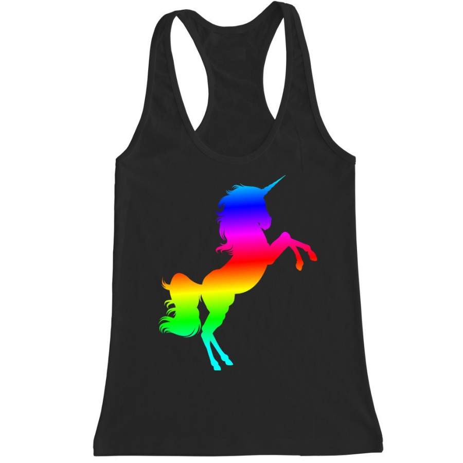 Women’s Unicorn Racerback Tank Top