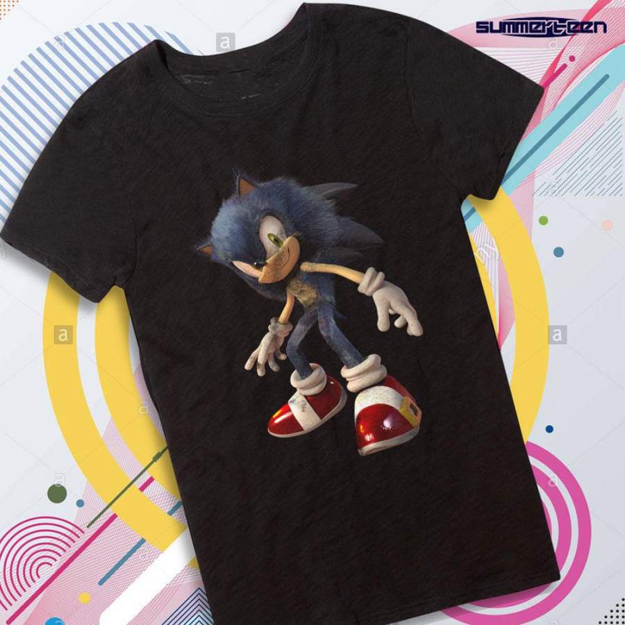 Sonic The Hedgehog The Movie Women’S T Shirt