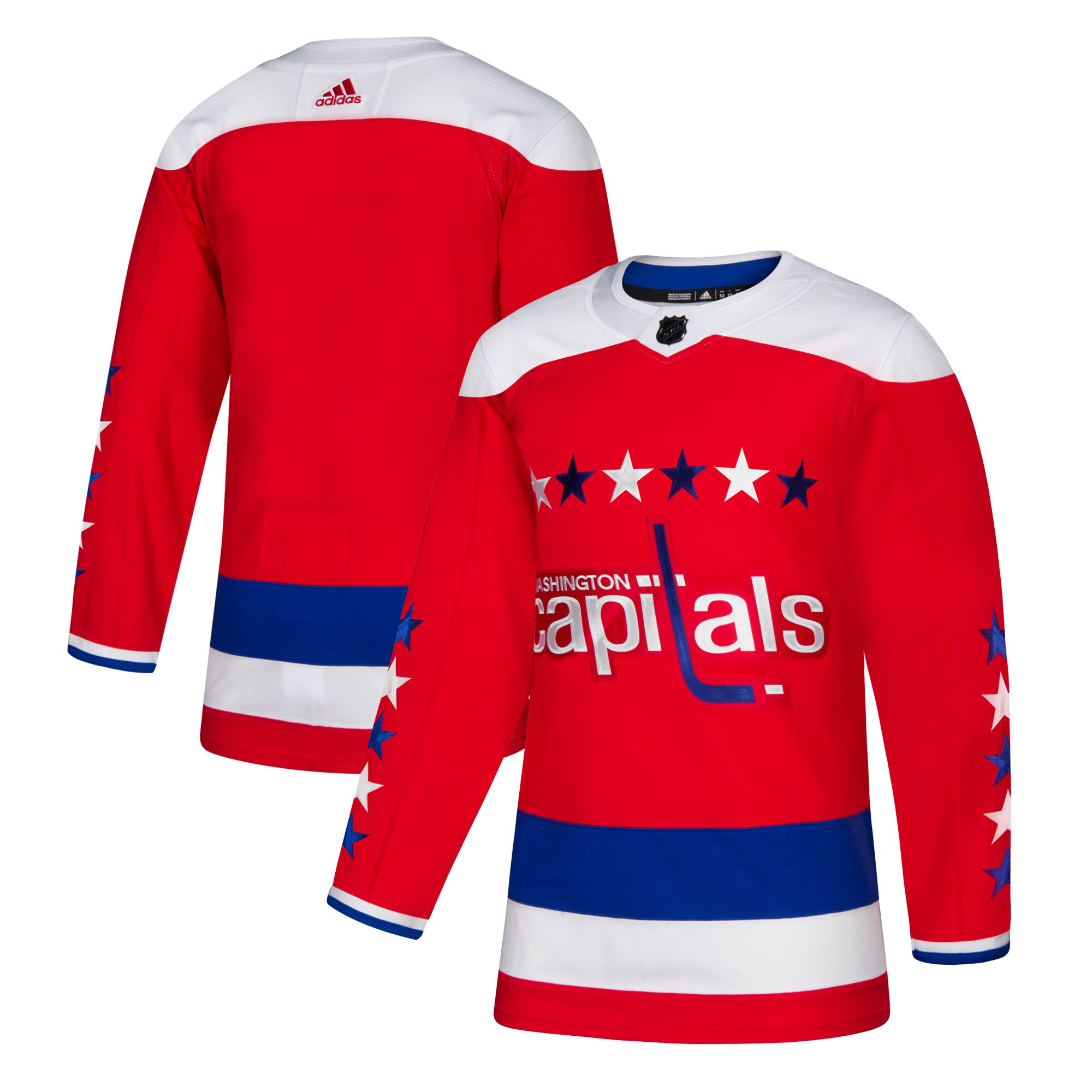 Men's Washington Capitals adidas Red Alternate Authentic Jersey