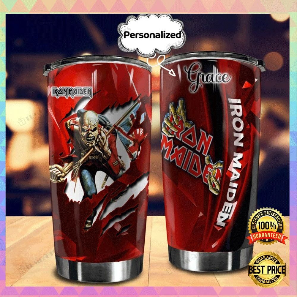 Buy Personalized Iron Maiden Custom Stainless Steel Tumbler