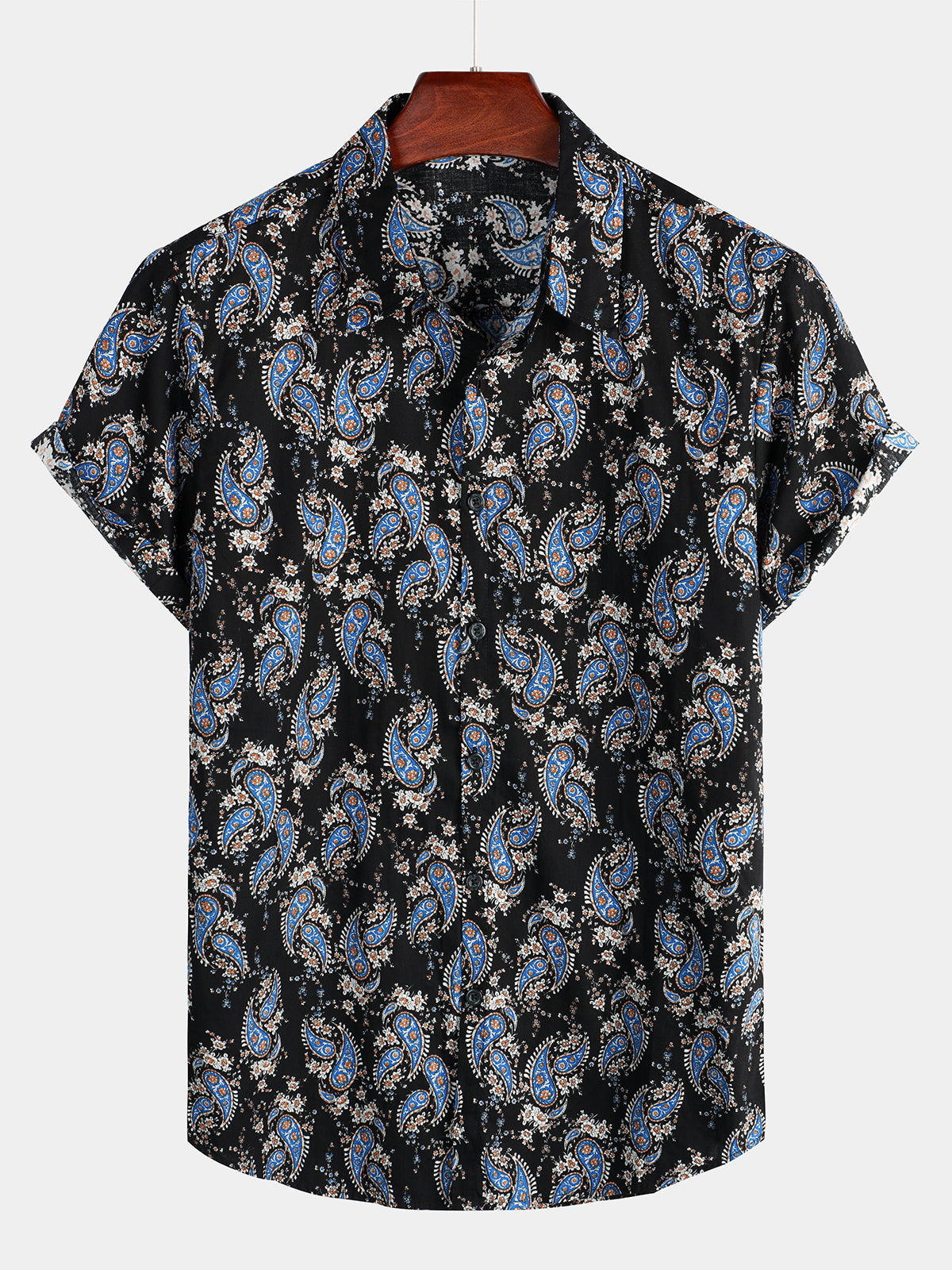 Paisley Print Hawaii Short Sleeve Shirt Ha45397