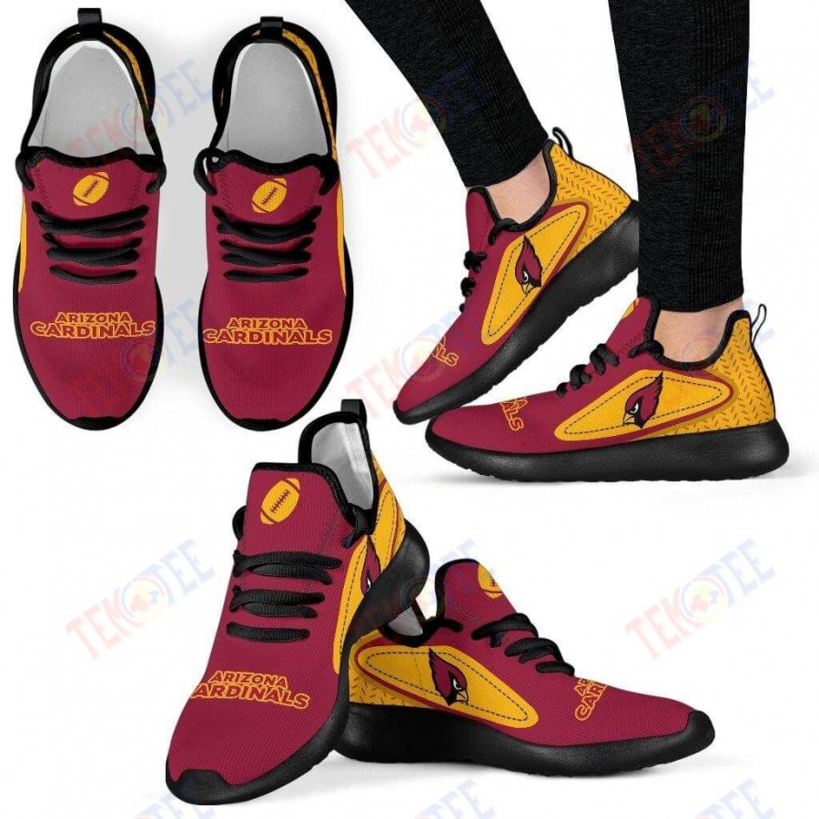 Mens Womens Arizona Cardinals Sneakers Legend React Mesh Knit Sneaker Running Shoes For Men Women TDT979