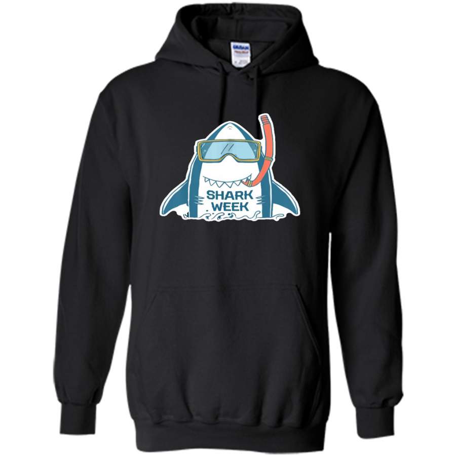 Week of The Shark New 2018 Novelty Graphic – Gildan Heavy Blend Hoodie