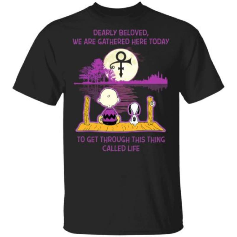 Dearly beloved We Are Gathered Here Today T-Shirt