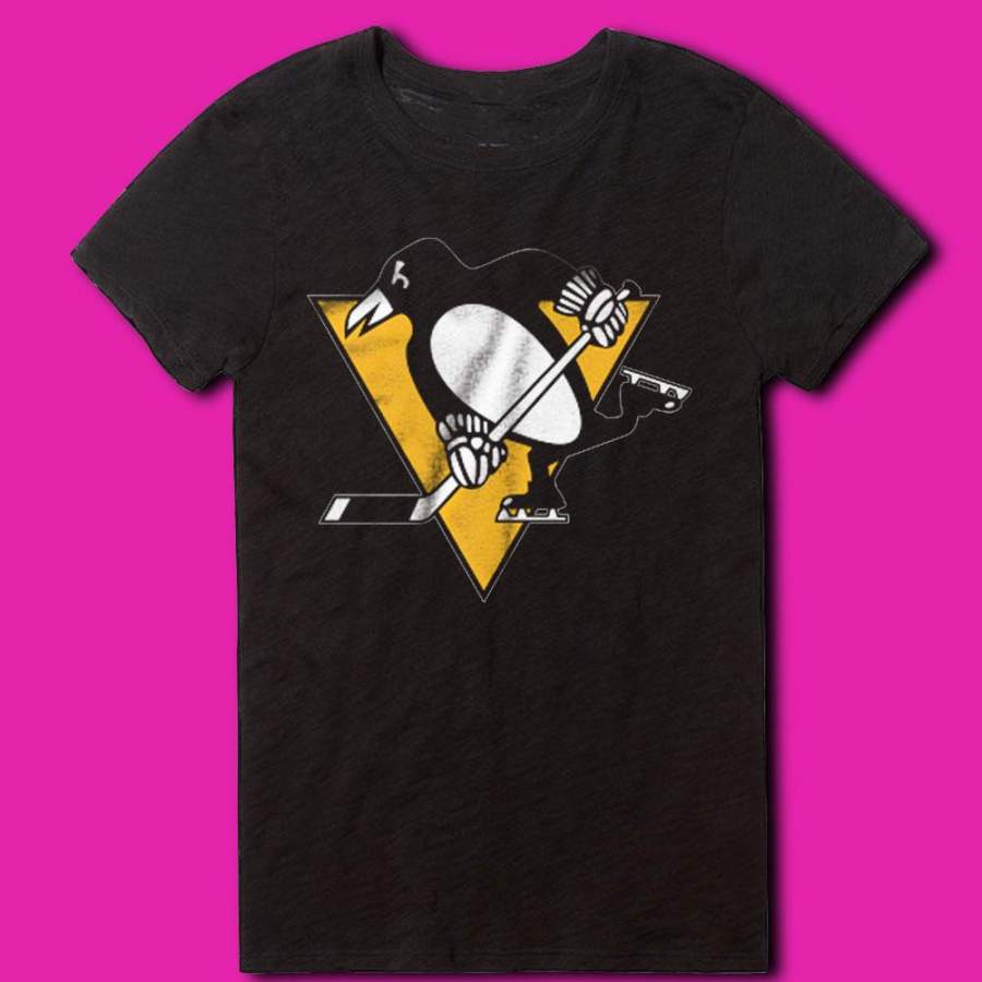 Pittsburgh Penguins Ice Sketting Women’S T Shirt